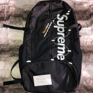 Supreme SS17 Backpack Black